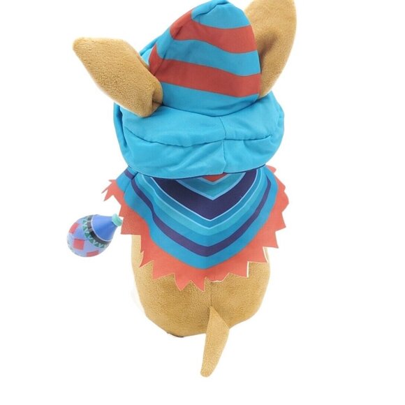 Chihuahua Dog Plush Maracas Poncho Sing Macarena Sound N Light Animatronics WORK - Picture 3 of 8